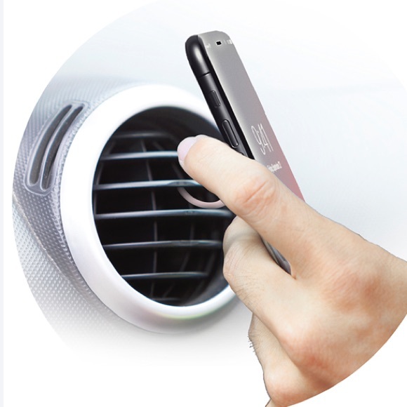 CYLO Push Pop Adhesive Phone Grip Stand Vent Mount - Picture 5 of 6